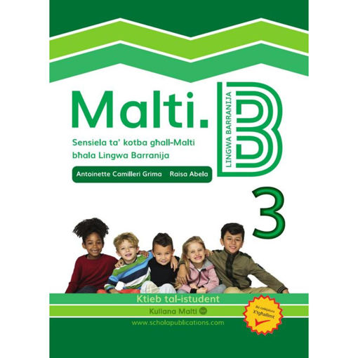 Picture of MALTI.B 3 KTIEB TAL-ISTUDENT LINGWA BARRANIJA